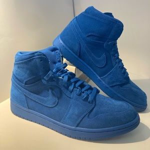 Jordan 1 Retro blue suede